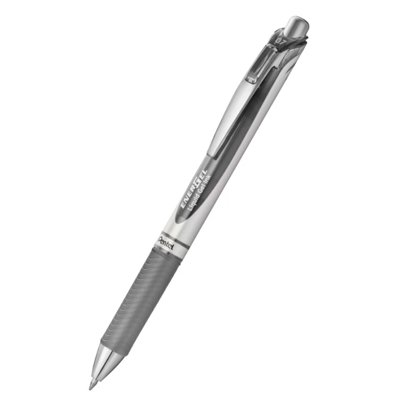 PIÓRO KULKOWE ENERGEL 0,7MM BL77 SZARE PENTEL