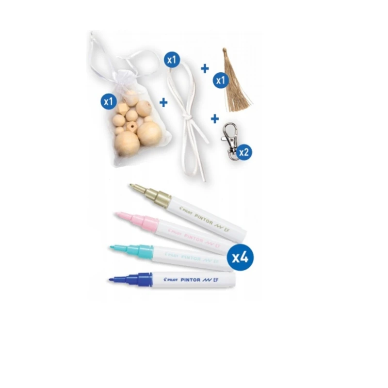  ZESTAW KREATYWNY PINTOR BRELOCZEK + 4X PINTOR PILOT