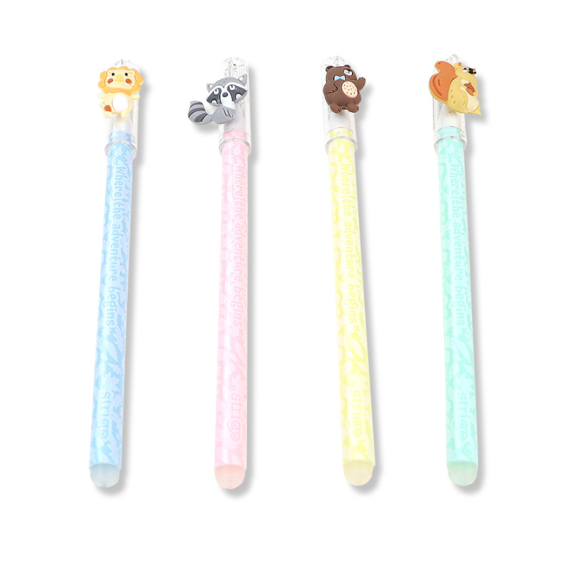 STRIGO DŁUGOPIS WYMAZYWALNY ADVENTURE FOREST ANIMALS SSC162