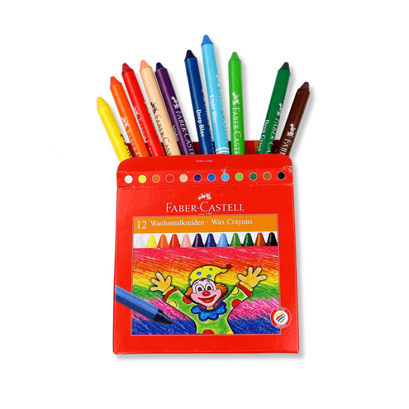 KREDKI ŚWIECOWE FABER CASTELL 12 KOL