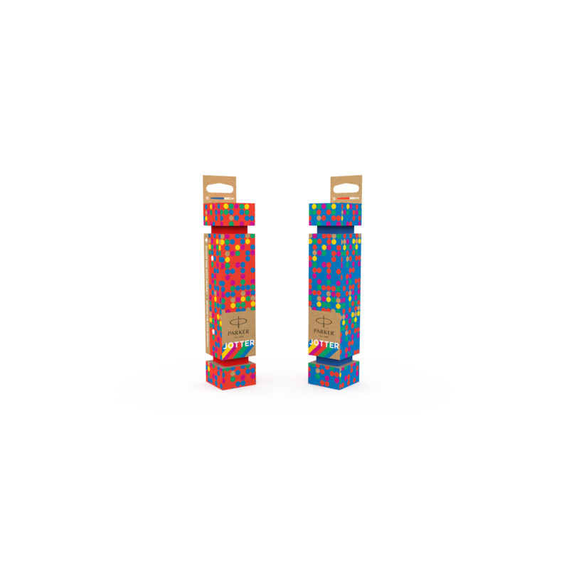DŁUGOPIS  PARKER JOTTER ORIGINALS CRACKER RED VERMILION + WKŁAD DO DŁUGOPISU CZARNY PARKER