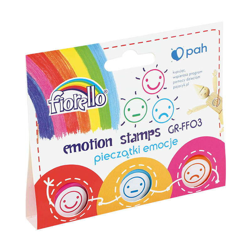 PIECZĄTKI EMOCJE FIORELLO GR-FF03 3SZT