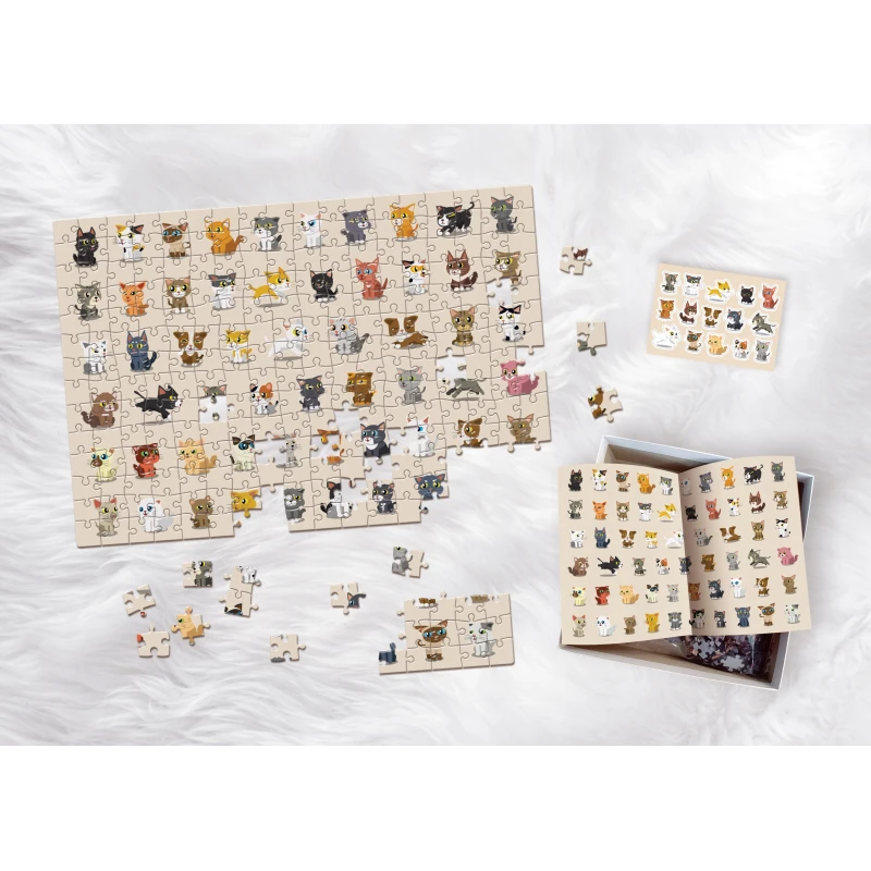 Puzzle 250 Kids 8 Cats