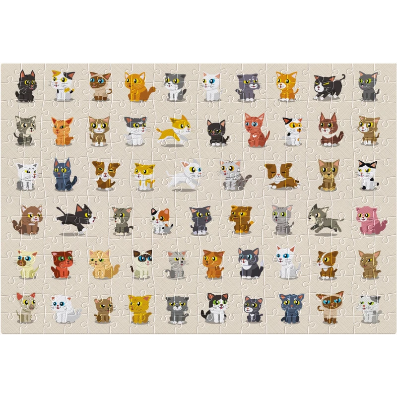 Puzzle 250 Kids 8 Cats