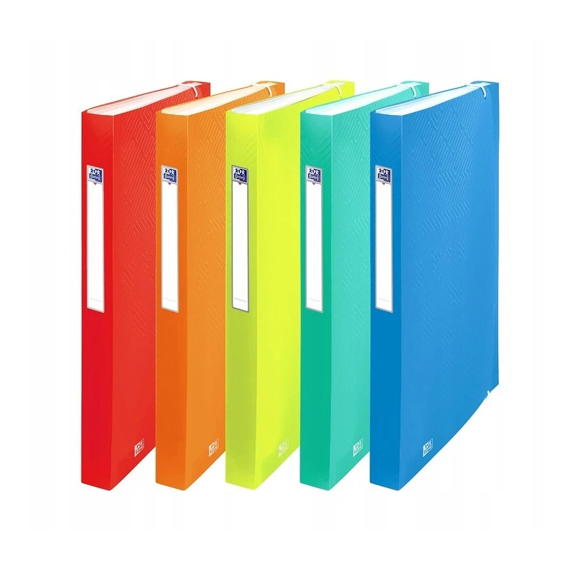 TECZKA HARMONIJKOWA PP OXFORD URBAN A4+ 13 PRZEGRÓDEK PRZEJRZYSTA MIKS KOLORÓW