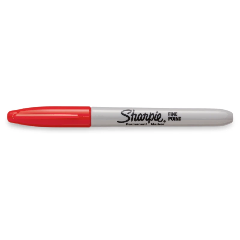 MARKER PERMANENTNY SHARPIE FINE CZERWONY S0810940