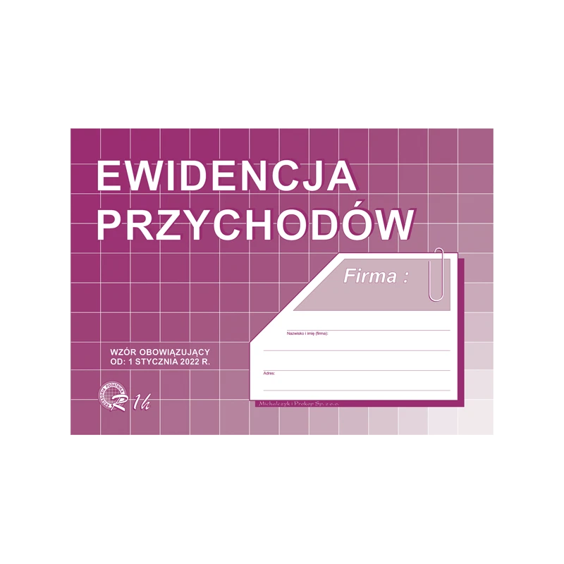 R01H EWIDENCJA PRZYCHODÓW