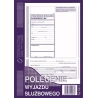 505-3 PWS POLECENIE WYJAZDU SŁUŻBOWEGO