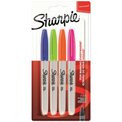 ZESTAW SHARPIE FINE MARKERY PERMANENTNE FUN 4 KOL. 2065403