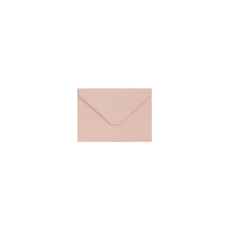 KOPERTA GŁADKI PUDROWY RÓŻ SATYNOWANY  70X100MM 130G/M2, OP/10SZT GALERIA PAPIERU