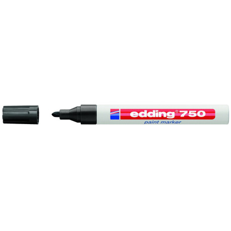 Marker olejowy EDDING 750 CZARNY