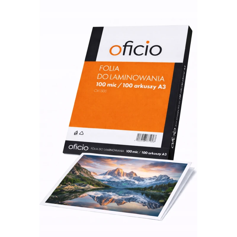 Folia laminacyjna do laminowania A3 80 mic