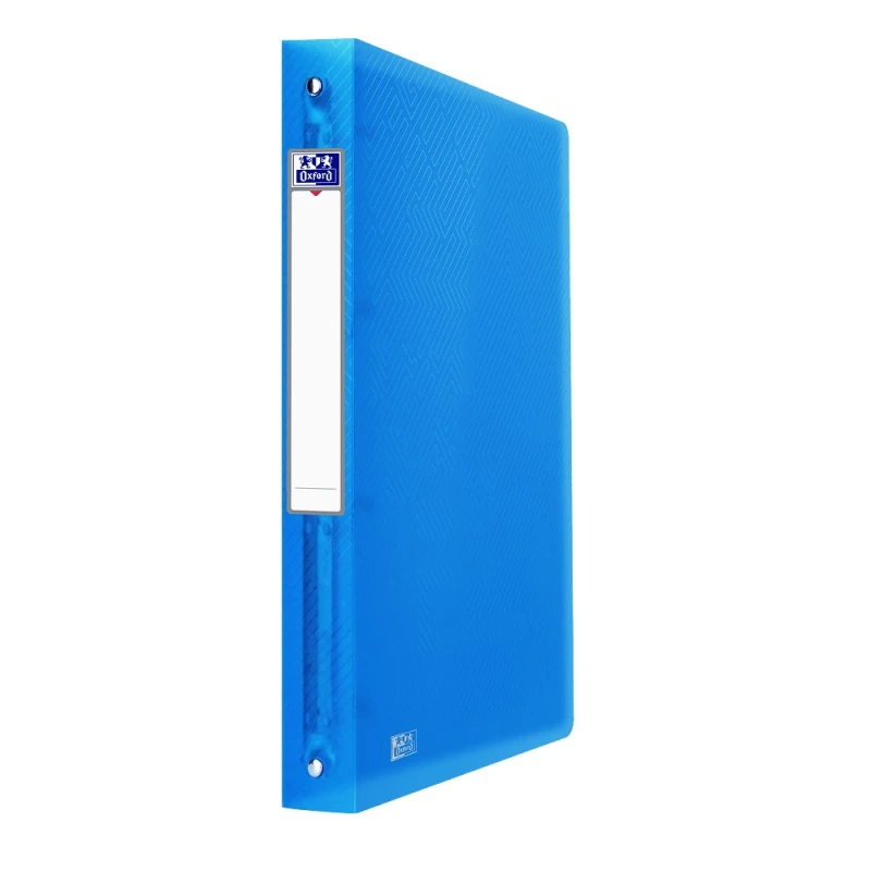 SEGREGATOR RINGOWY PP OXFORD URBAN A4 GRZBIET 40MM 4 RINGI TYPU O PRZEJRZYSTY MIKS KOLORÓW
