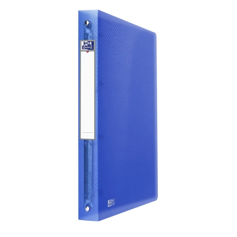 SEGREGATOR RINGOWY PP OXFORD URBAN A4 GRZBIET 40MM 4 RINGI TYPU O PRZEJRZYSTY MIKS KOLORÓW
