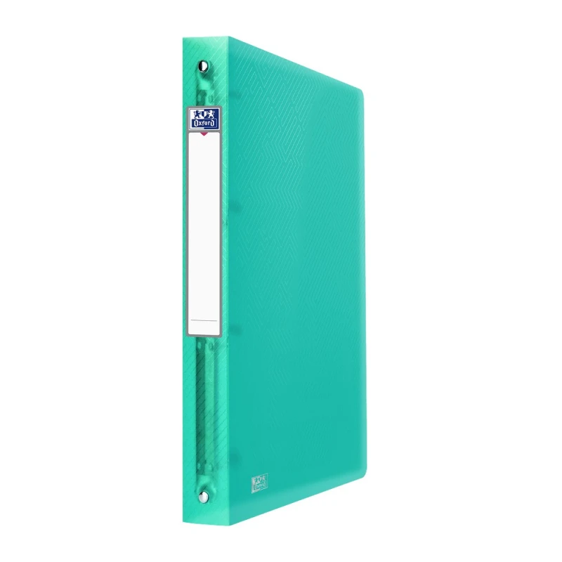 SEGREGATOR RINGOWY PP OXFORD URBAN A4 GRZBIET 40MM 4 RINGI TYPU O PRZEJRZYSTY MIKS KOLORÓW
