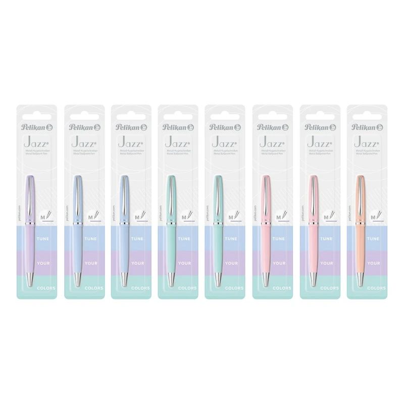 DŁUGOPIS PELIKAN JAZZ PASTEL MIX KOLORÓW 300009055