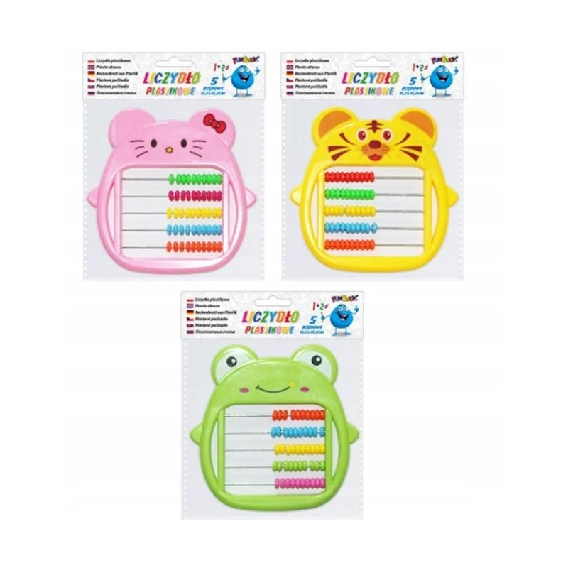 Liczydło plastikowe zwierzątko Fun&Joy TITANUM