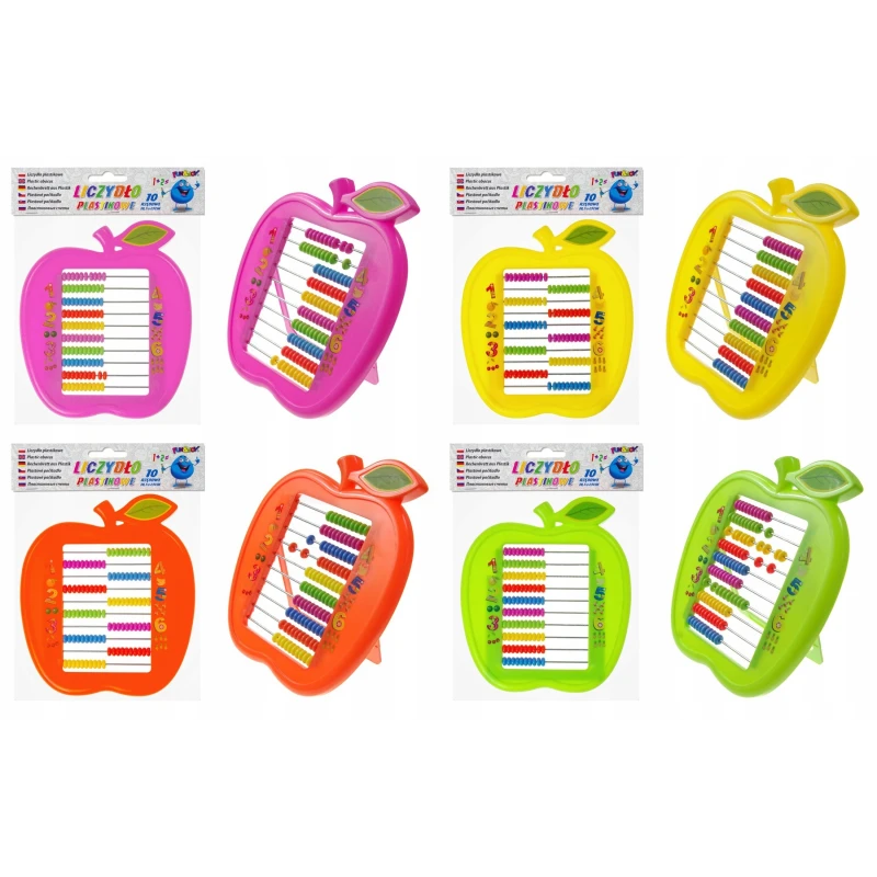 Liczydło plastikowe jabłko Fun&Joy TITANUM