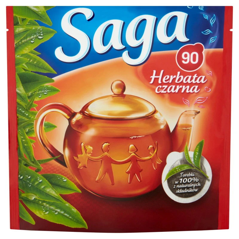HERBATA EKSPRESOWA SAGA 90T