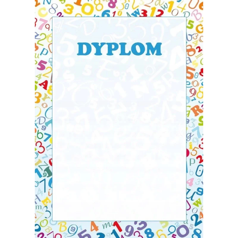 DYPLOM A4/25SZT/170G ELEMENTARZ ARGO