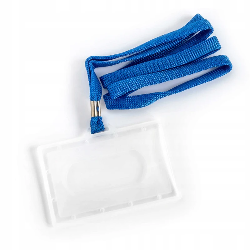 HOLDER IDENTYFIKATOR Z NIEBIESKĄ TAŚMĄ