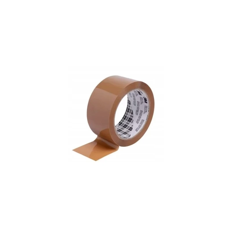 Taśma pakowa SCOTCH® Hot-melt (369), 48mm, 66m, brązowa tartan
