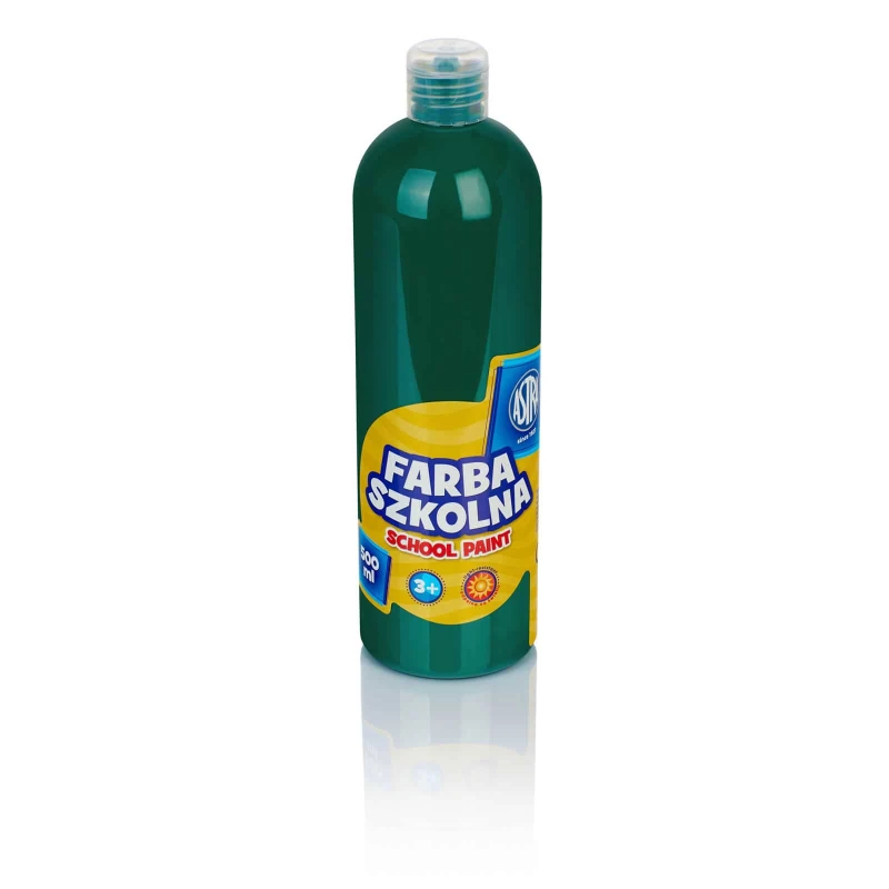 FARBA SZKOLNA ASTRA 500ML CIEMNA ZIELEŃ