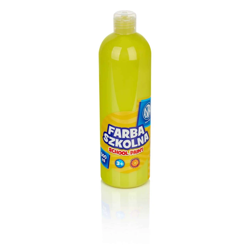 FARBA SZKOLNA ASTRA 500ML CYTRYNOWA