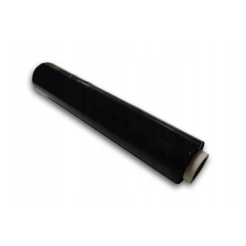 FOLIA STRETCH RĘCZNA CZARNA 500MM 2,5 KG 23 MIC