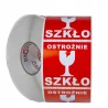 ETYKIETY NADRUK PAKOVA OSTROŻNIE SZKŁO 1000 SZT.