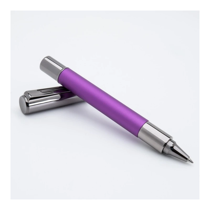 ZESTAW 3+2 RITMA SPECIAL EDITION :PIÓRO WIECZNE, PIÓRO KULKOWE, DŁUGOPIS, ATRAMENT, TŁOCZEK PURPLE -F MODEL MV45482