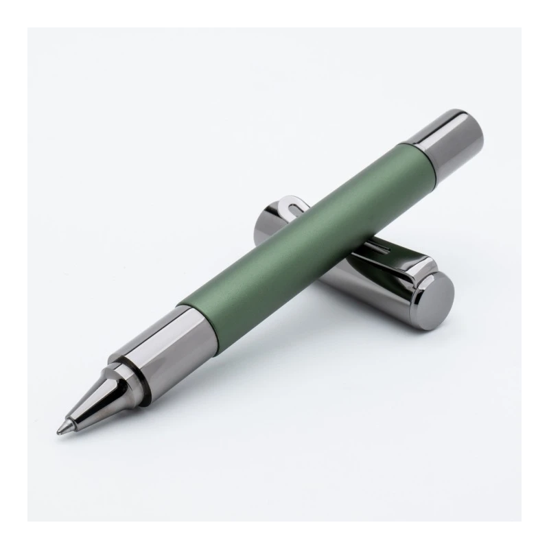 ZESTAW 3+2 RITMA SPECIAL EDITION :PIÓRO WIECZNE, PIÓRO KULKOWE, DŁUGOPIS, ATRAMENT, TŁOCZEK GREEN -F MODEL MV45442