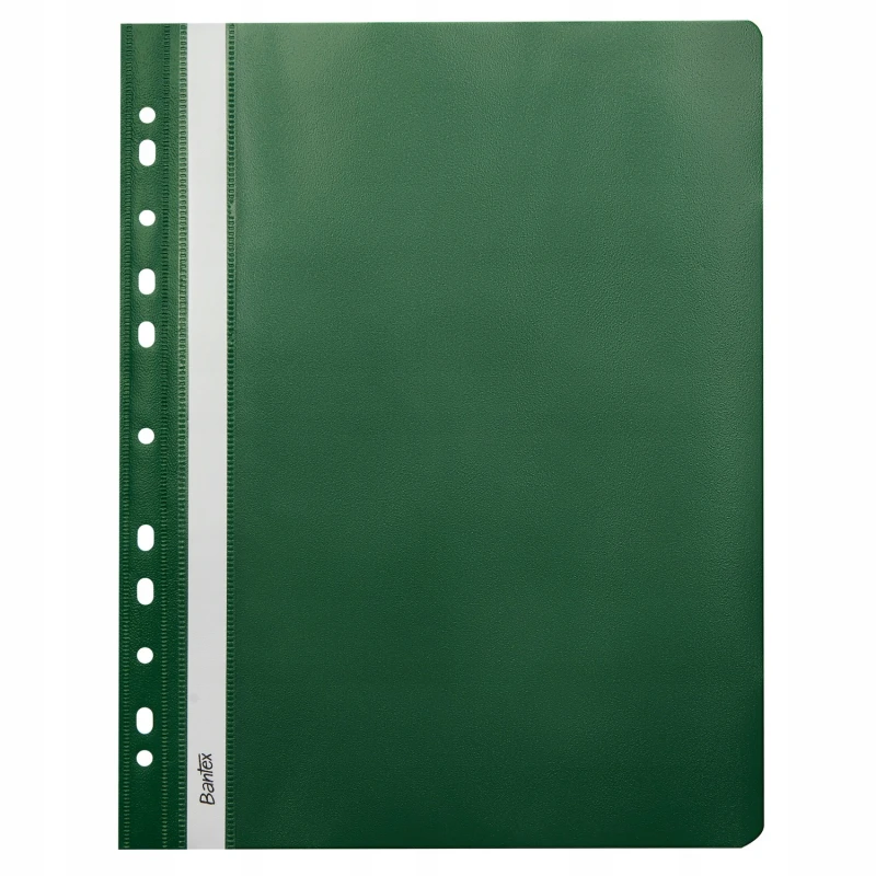 SKOROSZYT A4 PP BANTEX ZIELONY 400076725*  .

