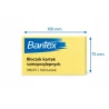 KARTECZKI SAMOPRZYLEPNE ŻÓŁTE  BANTEX 100X75 100K
