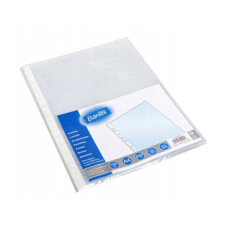 KOSZULKA A4/50MIC/100 SZTUK ANTYREFLEKS 2038-05