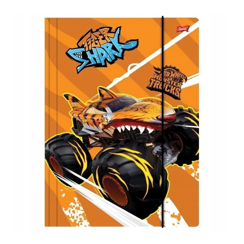 TECZKA Z GUMKĄ A4 300 g/m2 HOT WHEELS mkmo