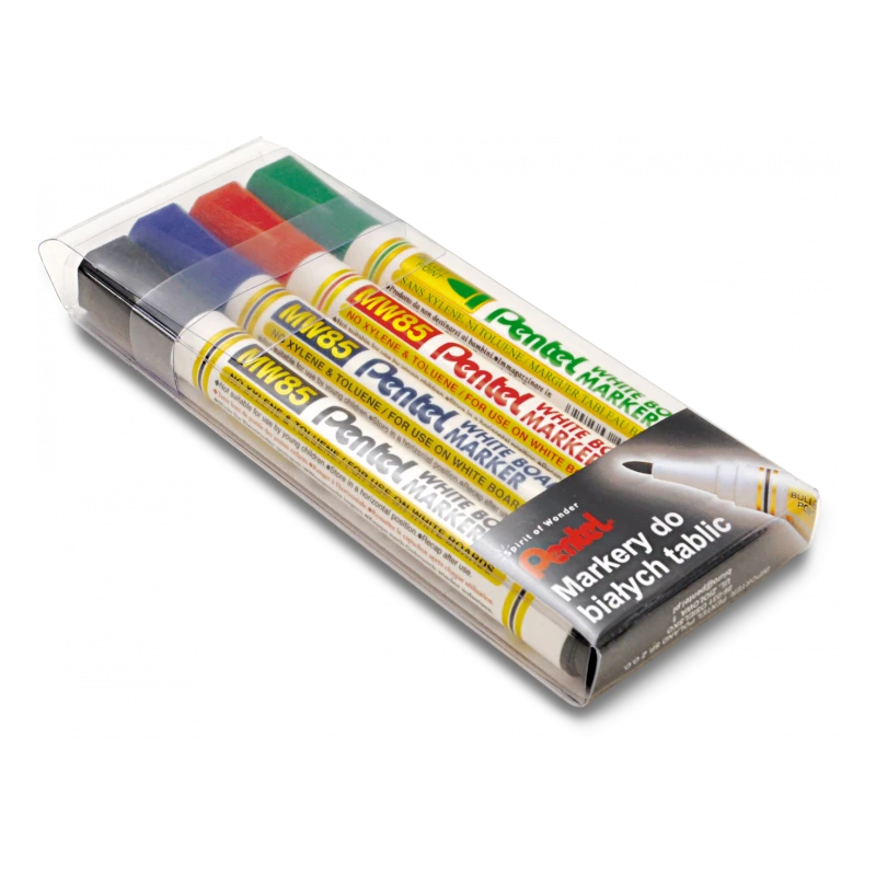 MARKER DO TABLIC MW85- KPL 4 KOL W ETUI PENTEL