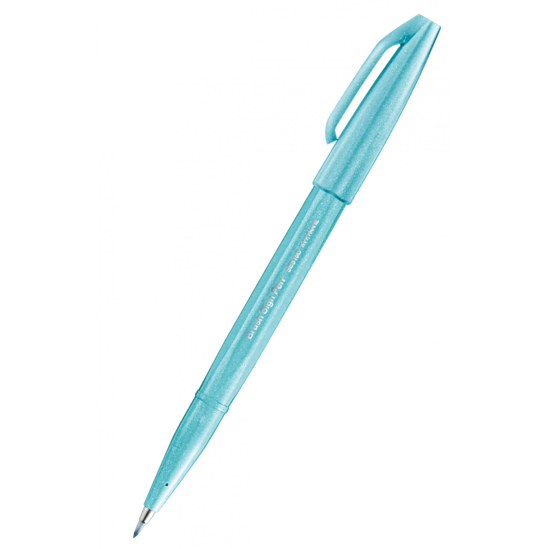 PISAK BRUSH SIGN PEN KPL -4 SZT NIEBIESKIE MIGDAŁY