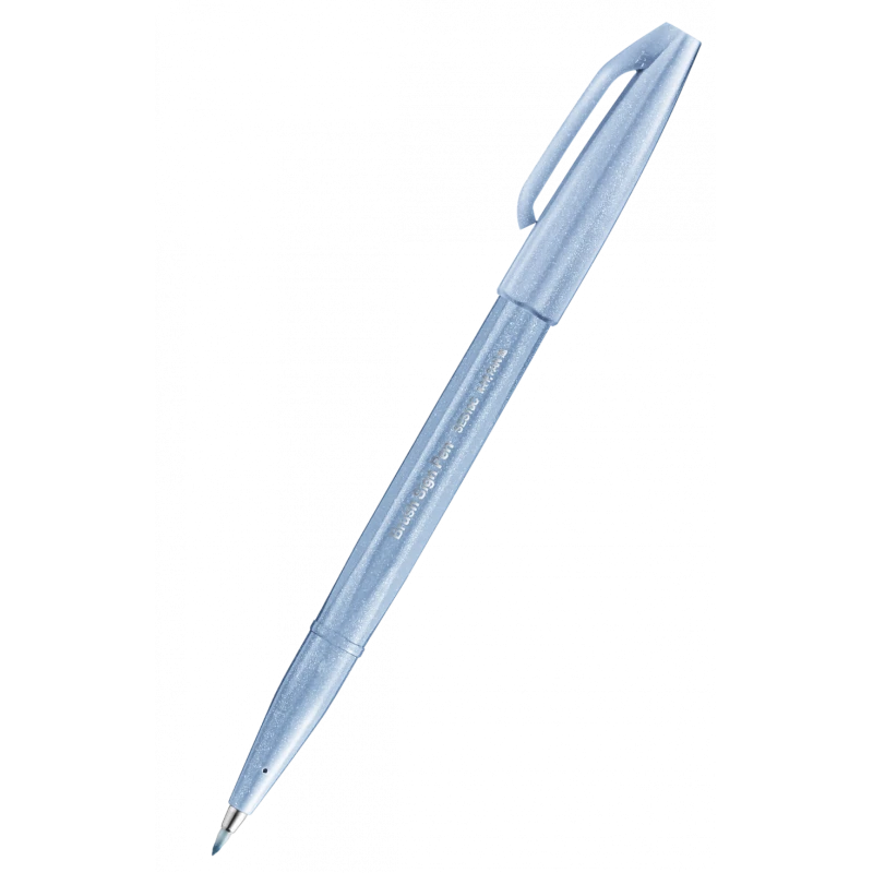 PISAK BRUSH SIGN PEN KPL -4 SZT NIEBIESKIE MIGDAŁY