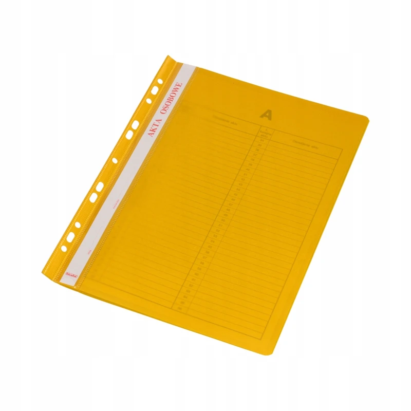 SKOROSZYT - AKTA OSOBOWE ŻÓŁTY