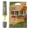 ZAKREŚLACZE CARIOCA ECOFAMILY 4 KOL
