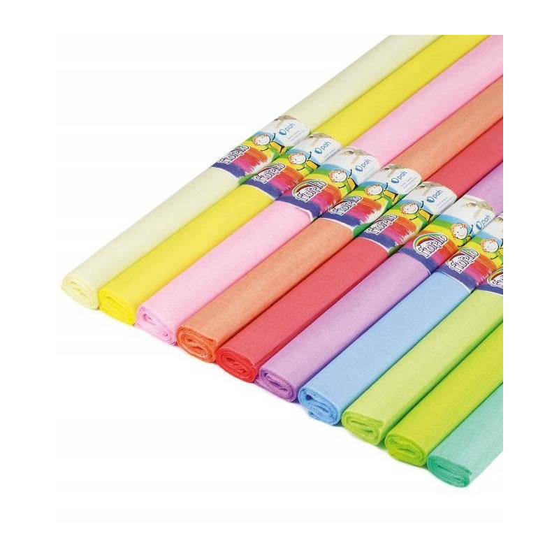 BIBUŁA ZESTAW 3 10SZT FIORELLO  PASTELOWA
