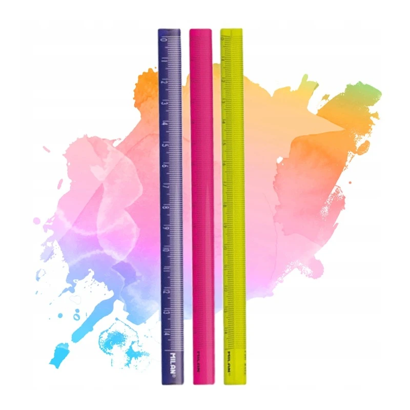 LINIJKA TRÓJKATNA 15 CM KOLOR 351260C