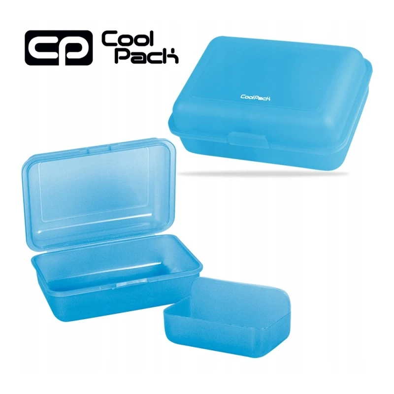 ŚNIADANIÓWKA COOLPACK FROZEN 2 TRANSP. NIEBIESKA  Z03991