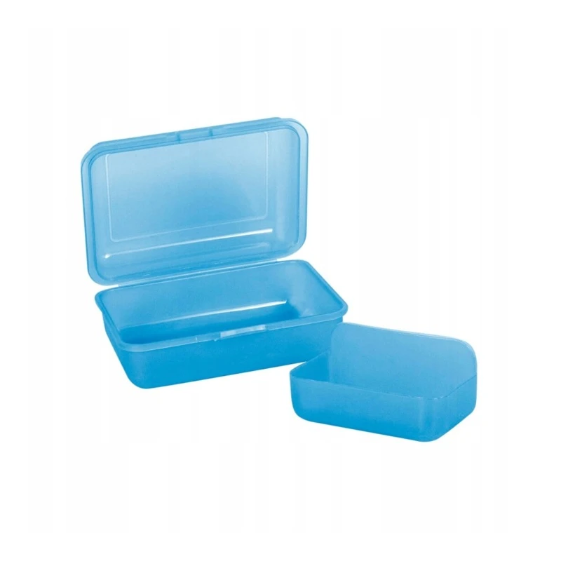 ŚNIADANIÓWKA COOLPACK FROZEN 2 TRANSP. NIEBIESKA  Z03991