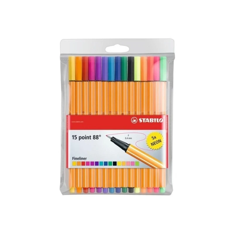 CIENKOPIS POINT 88 15SZT (10+5 NEON) 8815-1