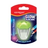 Temperówka plastikowa KEYROAD Luminious, fluorescencyjna, podwójna, blister