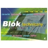 BLOK TECHNICZNY Z KOLOROWYMI KARTKAMI A4 10K