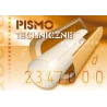 ĆWICZYMY PISMO TECHNICZNE  POCHYŁE TYP A