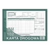 801-1 KARTA DROGOWA A4 -SAMOCHÓD CIĘŻAROWY SM-102